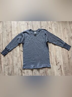 Stanfield’s Long Sleeve Thermal waffle layer work workwear outdoorsy Top Gray